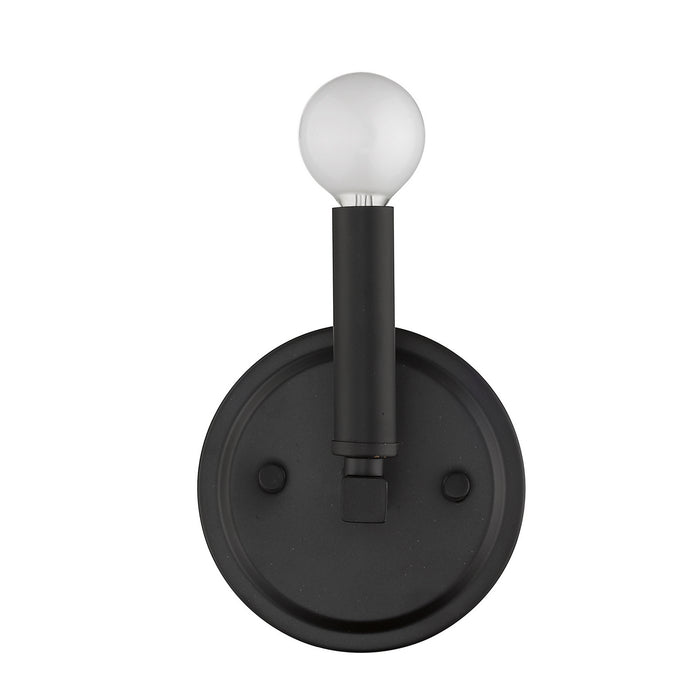 Acclaim Lighting IN41153BK One Light Wall Sconce, Matte Black