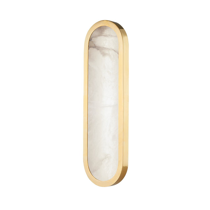 Hudson Valley 3318-AGB LED Wall Sconce, Aged Brass