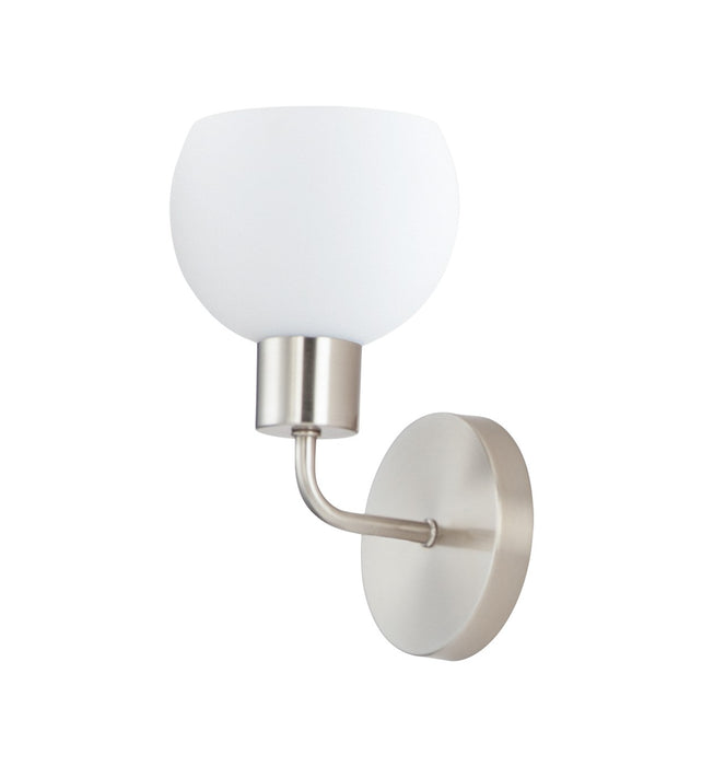 Maxim 11271SWSN One Light Wall Sconce, Satin Nickel