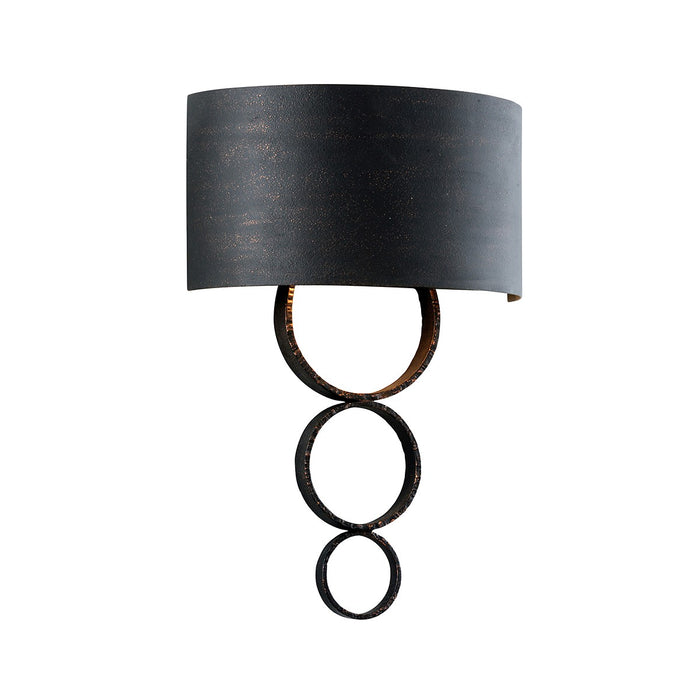 Troy Lighting B7232-CH Two Light Wall Sconce, Charred Copper