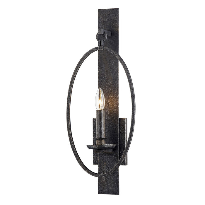Troy Lighting B7381-APW One Light Wall Sconce, Aged Pewter