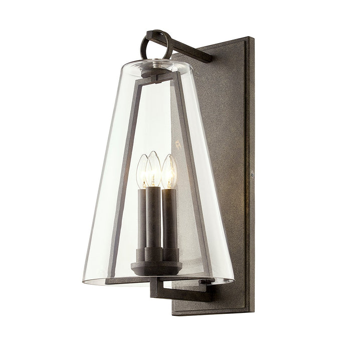 Troy Lighting B7403-FRN Three Light Wall Sconce, French Iron