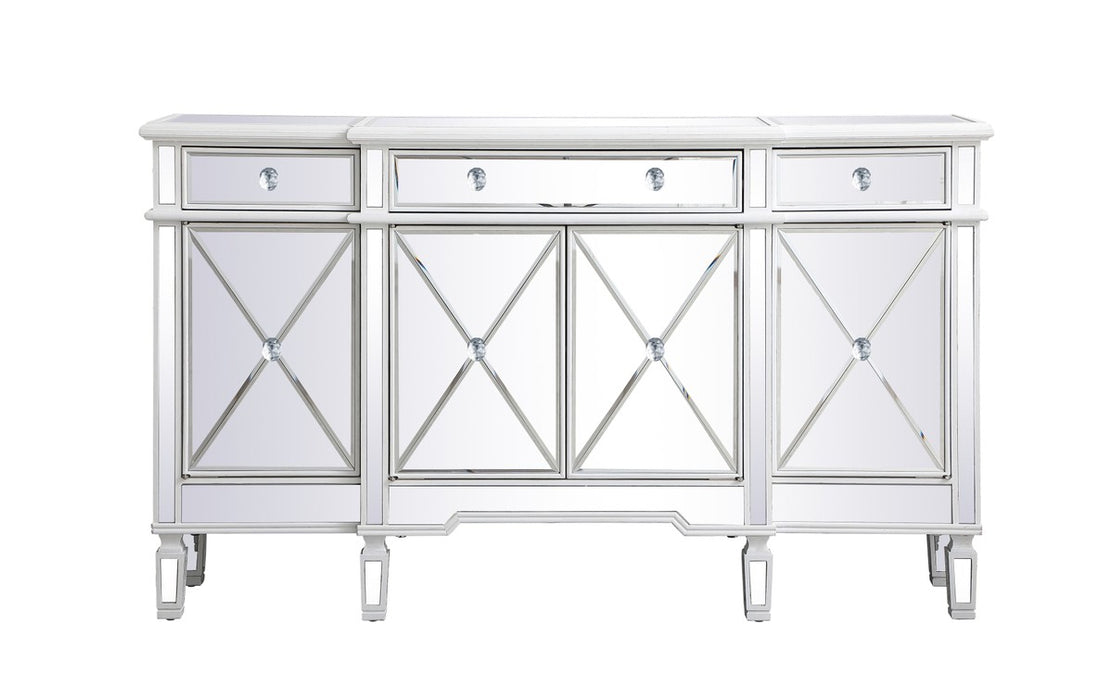 Elegant Lighting MF6-1001AW Credenza, Antique White