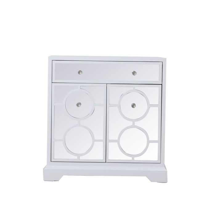 Elegant Lighting MF81002WH Cabinet, White