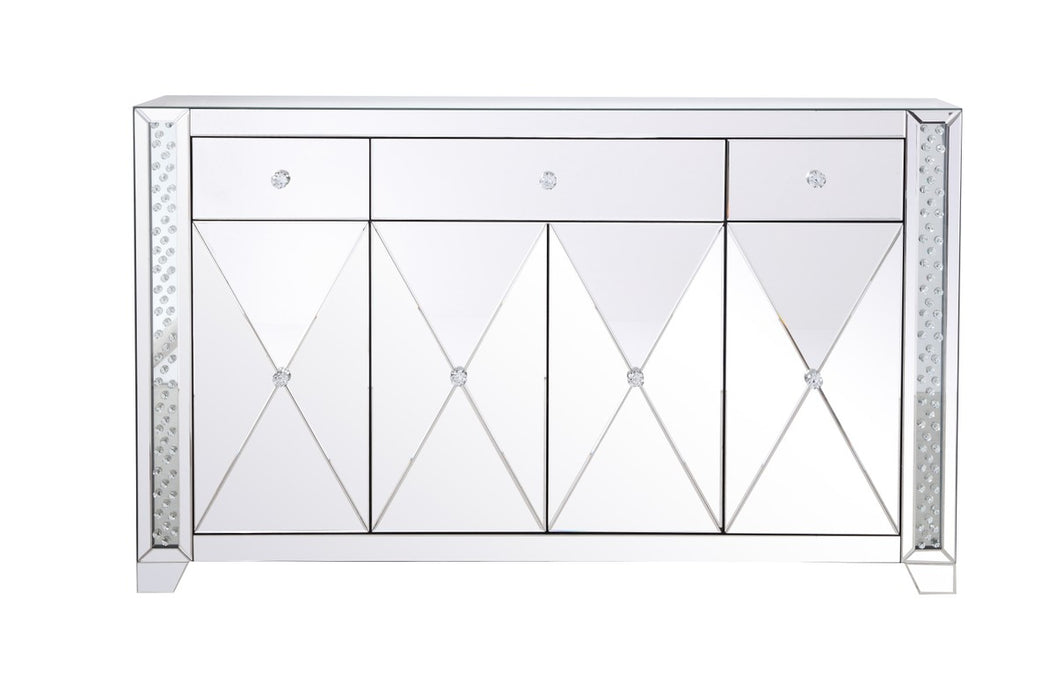 Elegant Lighting MF91057 Credenza, Clear