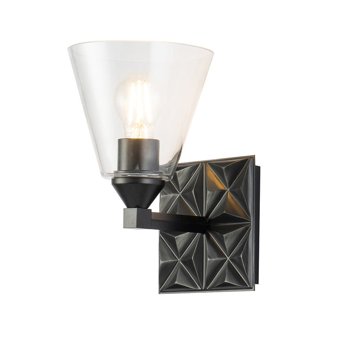 Lucas + McKearn BB1302MB-1 One Light Wall Sconce, Matte Black