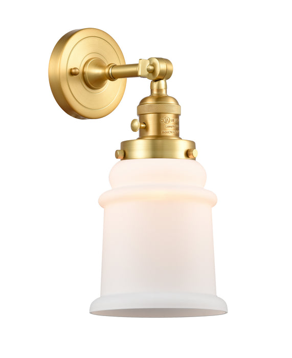 Innovations 203SW-SG-G181 One Light Wall Sconce, Satin Gold