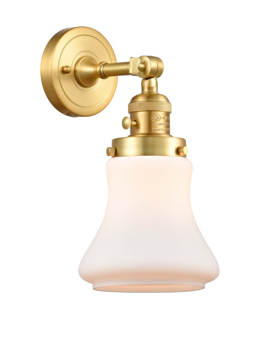 Innovations 203SW-SG-G191 One Light Wall Sconce, Satin Gold