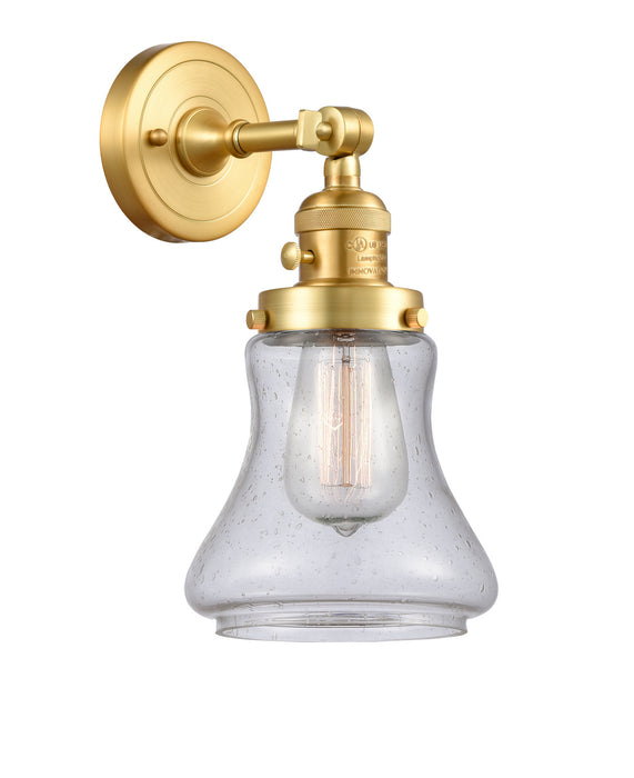 Innovations 203SW-SG-G194 One Light Wall Sconce, Satin Gold