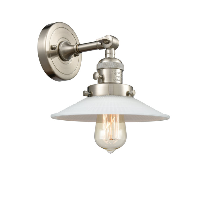 Innovations 203SW-SN-G1 One Light Wall Sconce, Brushed Satin Nickel