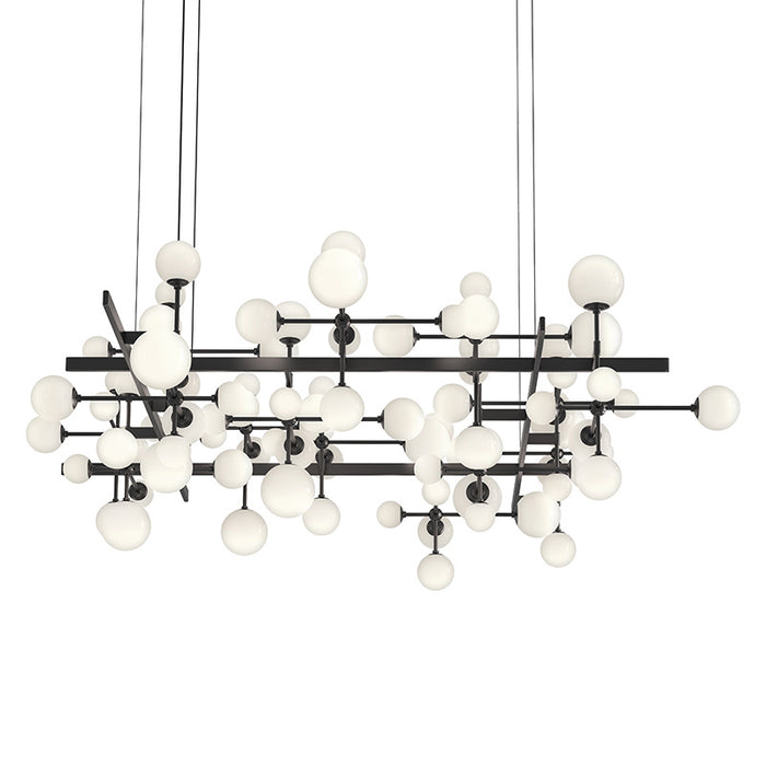 Sonneman 2068.25 LED Pendant, Satin Black