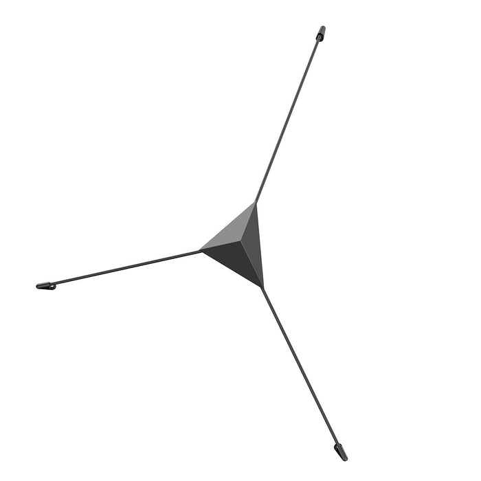 Sonneman 2181.25-S LED Surface Mount, Satin Black