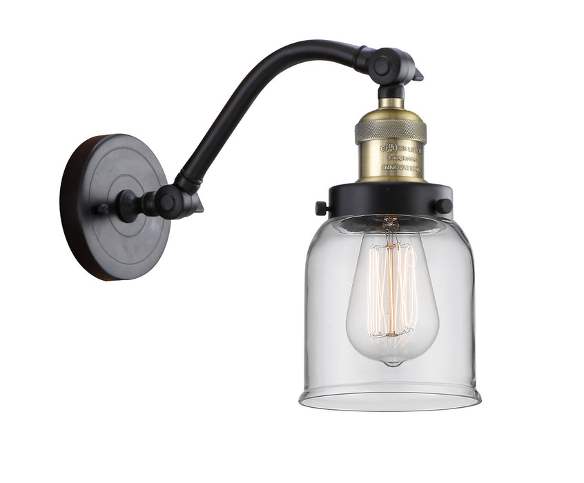 Innovations 515-1W-BAB-G52 One Light Wall Sconce, Black Antique Brass
