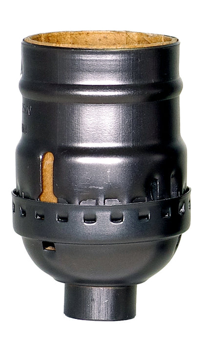 Satco 80-2396 Short Keyless Socket, Dark Antique Brass
