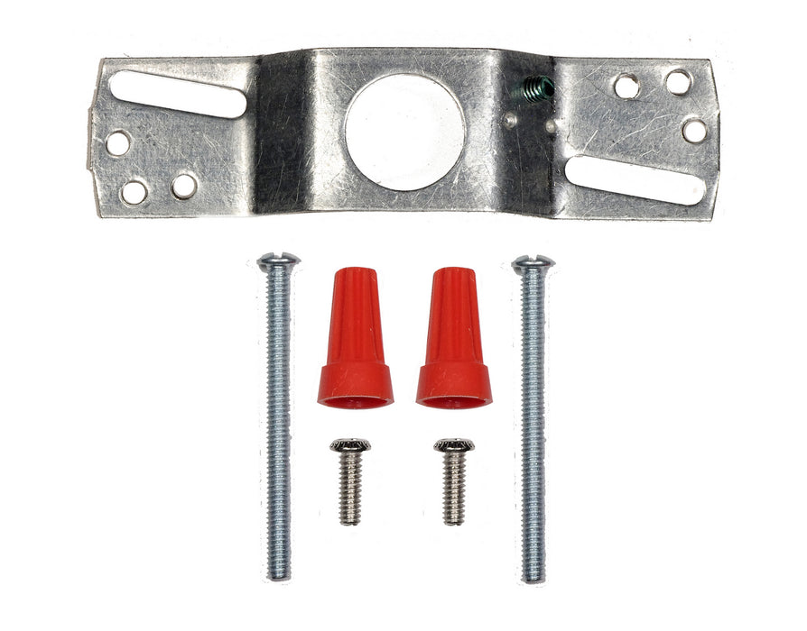 Satco 90-840 Wired Holder, Chrome