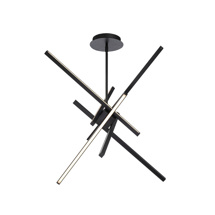 W.A.C. Lighting PD-73129-BK LED Pendant, Black