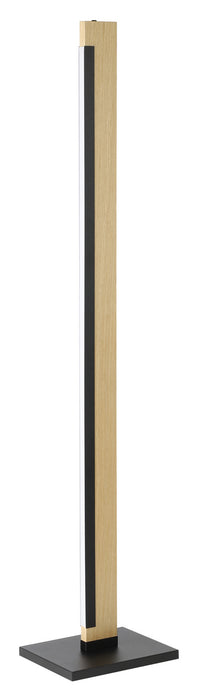 Eglo USA 99296A LED Floor Lamp, Black, Wood