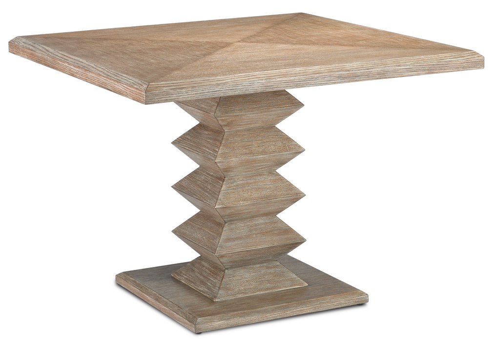 Currey and Company 3000-0158 Dining Table, Light Pepper
