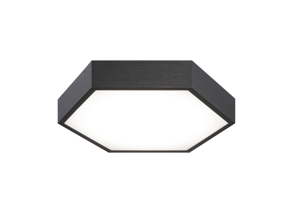 Matteo Lighting M12611OB LED Flush Mount, Oxidized Black