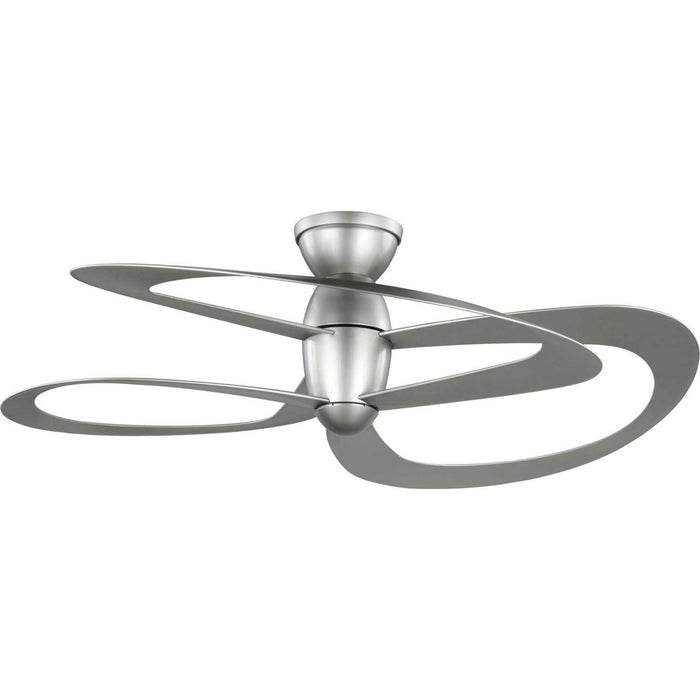 Progress Lighting P250063-152 48" Ceiling Fan, Painted Nickel