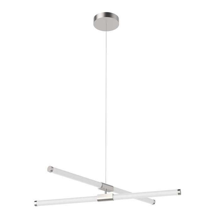 Kuzco Lighting CH18537-BN LED Chandelier, Brushed Nickel
