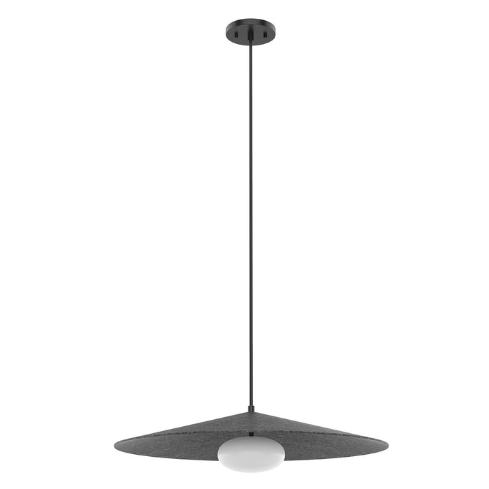 Kuzco Lighting PD22824-GY LED Pendant, Felt - Gray