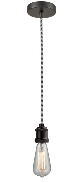Innovations 100OB-10BW-1OB One Light Mini Pendant, Oil Rubbed Bronze