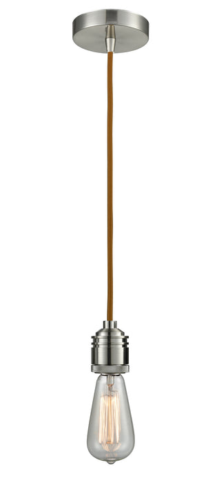Innovations 100SN-10CR-2SN One Light Mini Pendant, Satin Nickel
