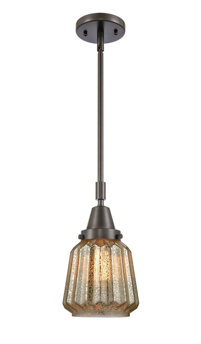 Innovations 447-1S-OB-G146-LED LED Mini Pendant, Oil Rubbed Bronze