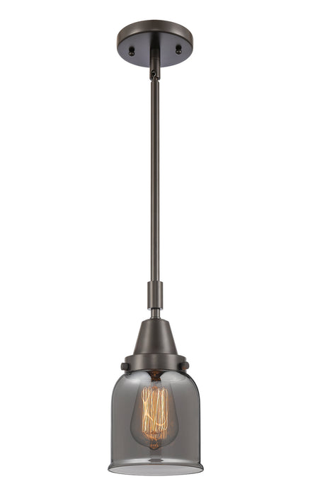 Innovations 447-1S-OB-G53 One Light Mini Pendant, Oil Rubbed Bronze