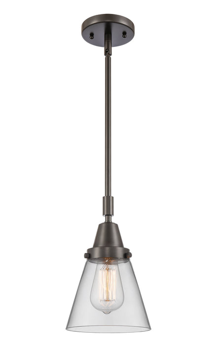Innovations 447-1S-OB-G62 One Light Mini Pendant, Oil Rubbed Bronze