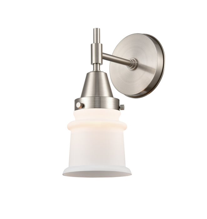 Innovations 447-1W-SN-G181S-LED LED Wall Sconce, Satin Nickel