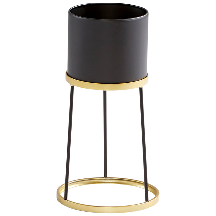 Cyan 11038 Stand, Gold And Black