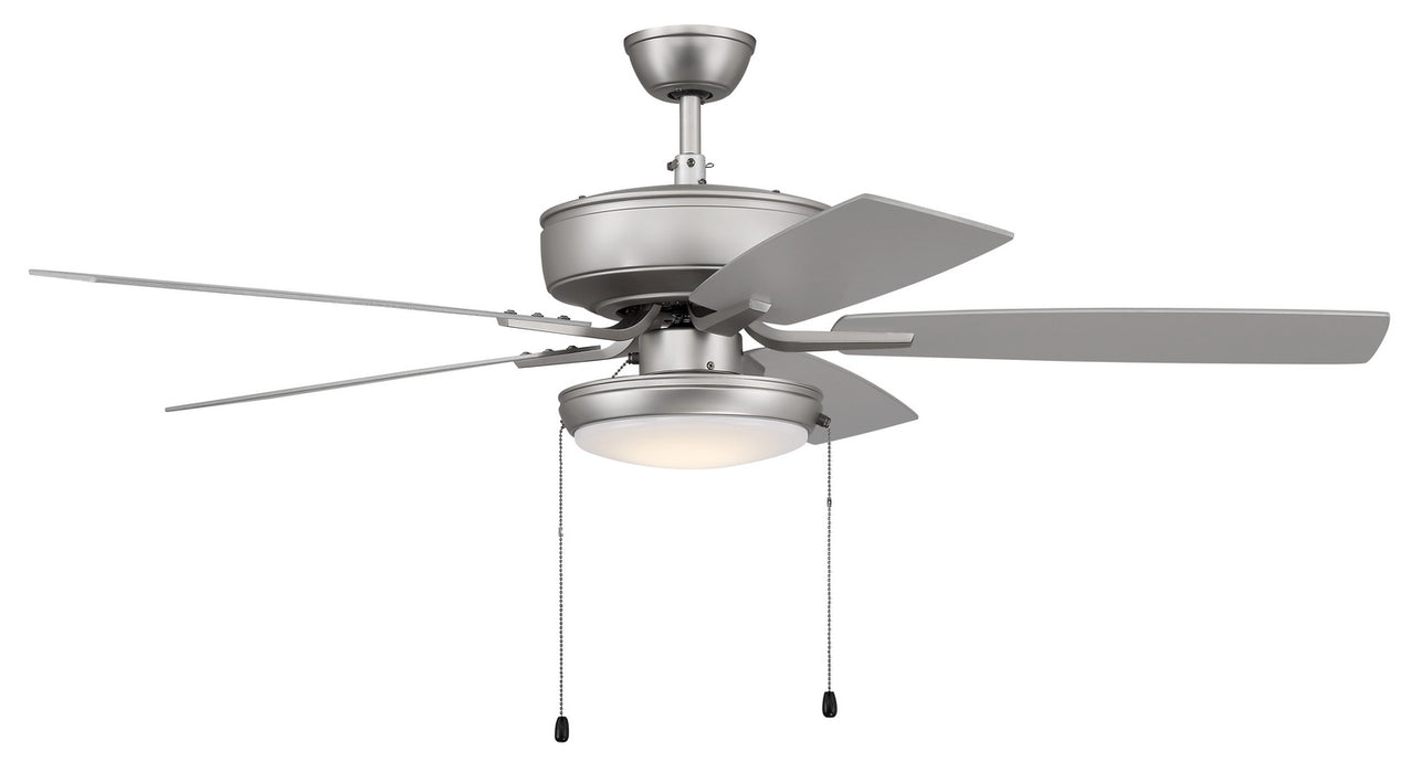 Craftmade P119BN5-52BNGW 52"Ceiling Fan, Brushed Nickel
