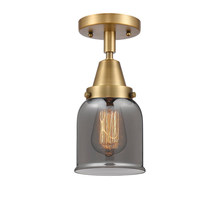 Innovations 447-1C-BB-G53-LED LED Flush Mount, Brushed Brass