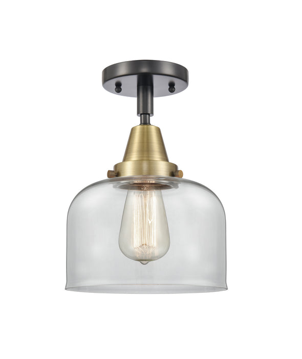 Innovations 447-1C-BAB-G72-LED LED Flush Mount, Black Antique Brass