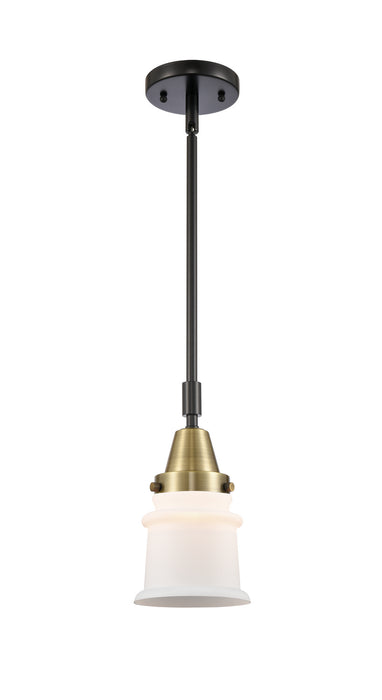 Innovations 447-1S-BAB-G181S One Light Mini Pendant, Black Antique Brass