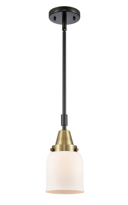 Innovations 447-1S-BAB-G51 One Light Mini Pendant, Black Antique Brass