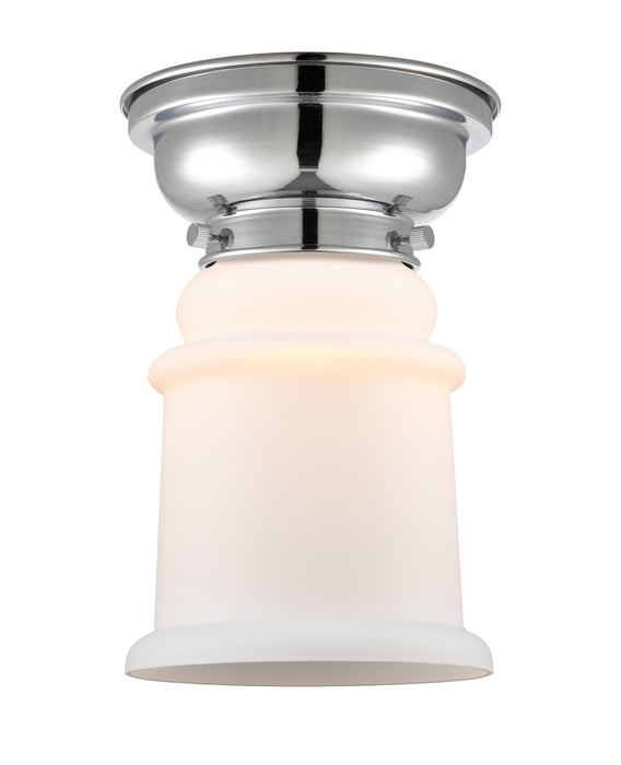 Innovations 623-1F-PC-G181 One Light Flush Mount, Polished Chrome