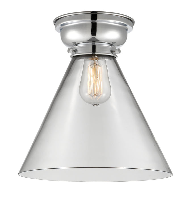 Innovations 623-1F-PC-G42-L One Light Flush Mount, Polished Chrome