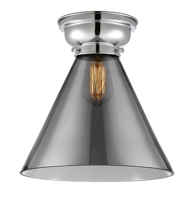 Innovations 623-1F-PC-G43-L One Light Flush Mount, Polished Chrome