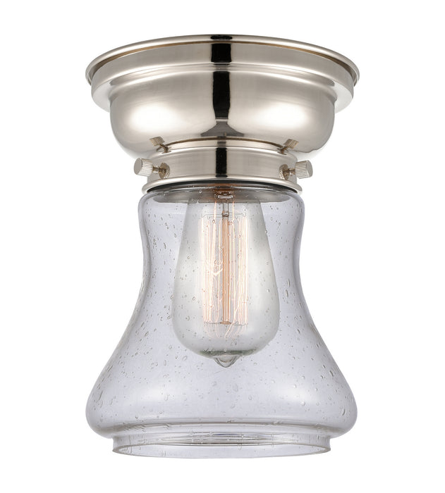 Innovations 623-1F-PN-G194 One Light Flush Mount, Polished Nickel