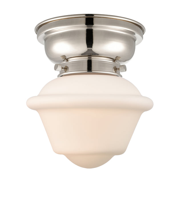 Innovations 623-1F-PN-G531 One Light Flush Mount, Polished Nickel