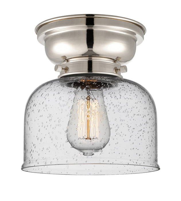 Innovations 623-1F-PN-G74 One Light Flush Mount, Polished Nickel