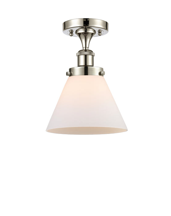 Innovations 916-1C-PN-G41-LED LED Semi-Flush Mount, Polished Nickel
