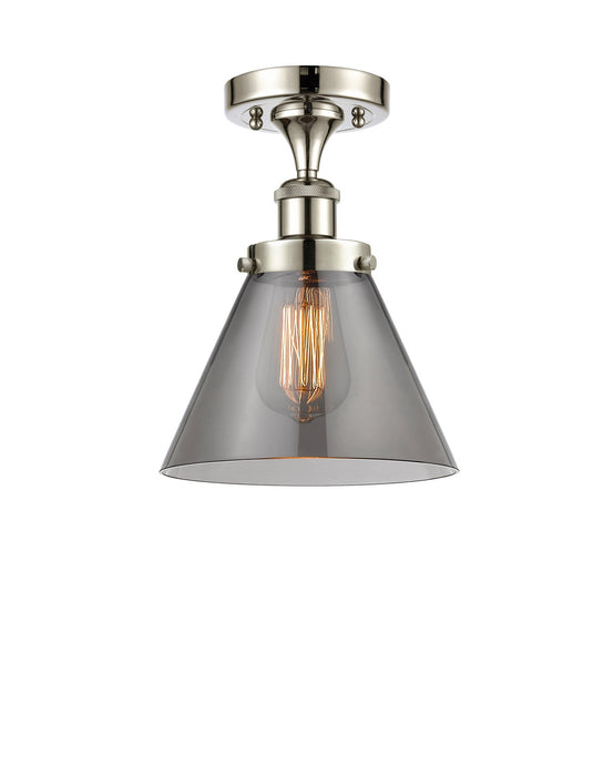 Innovations 916-1C-PN-G43-LED LED Semi-Flush Mount, Polished Nickel