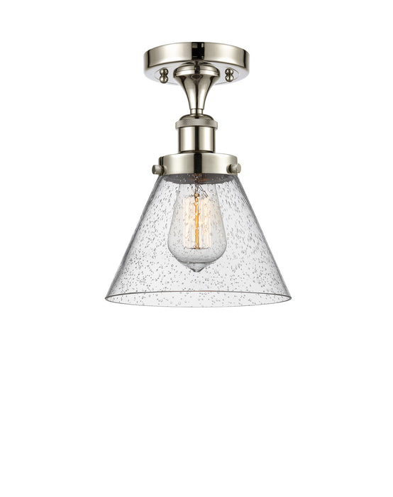 Innovations 916-1C-PN-G44-LED LED Semi-Flush Mount, Polished Nickel