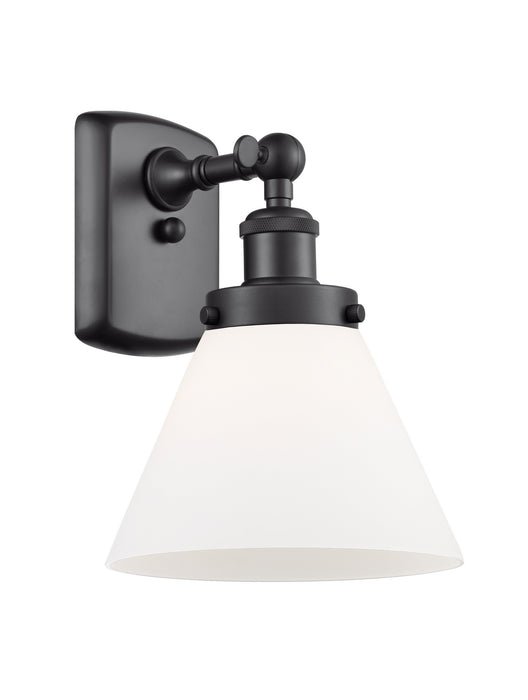 Innovations 916-1W-BK-G41 One Light Wall Sconce, Matte Black