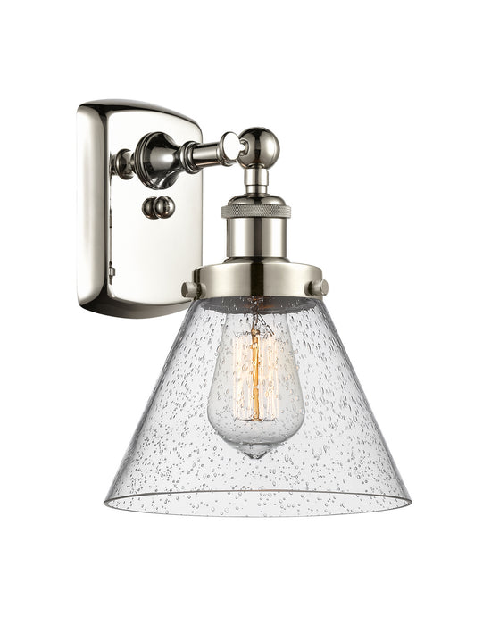 Innovations 916-1W-PN-G44 One Light Wall Sconce, Polished Nickel