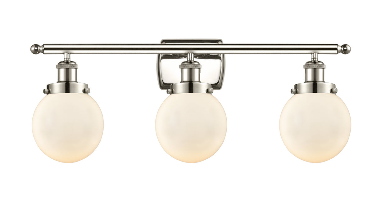 Innovations 916-3W-PN-G201-6-LED LED Bath Vanity, Polished Nickel